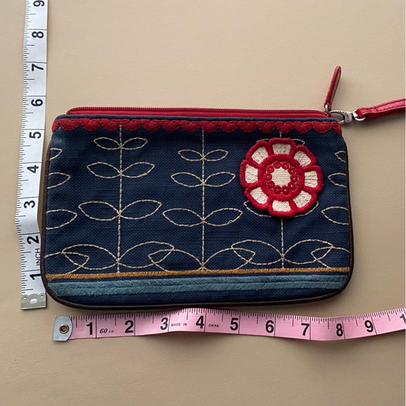 Brighton Wristlet clutch purse and jewelry bag - Picture 3 of 12